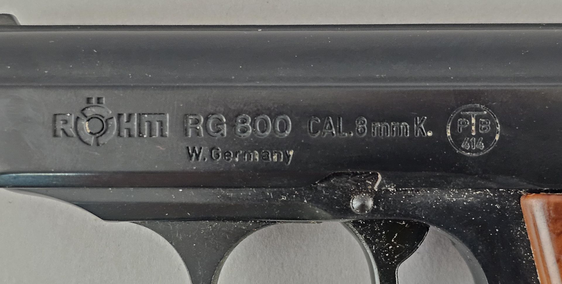 Selbstlade Signal-Pistole Röhm RG 800 - Image 4 of 5