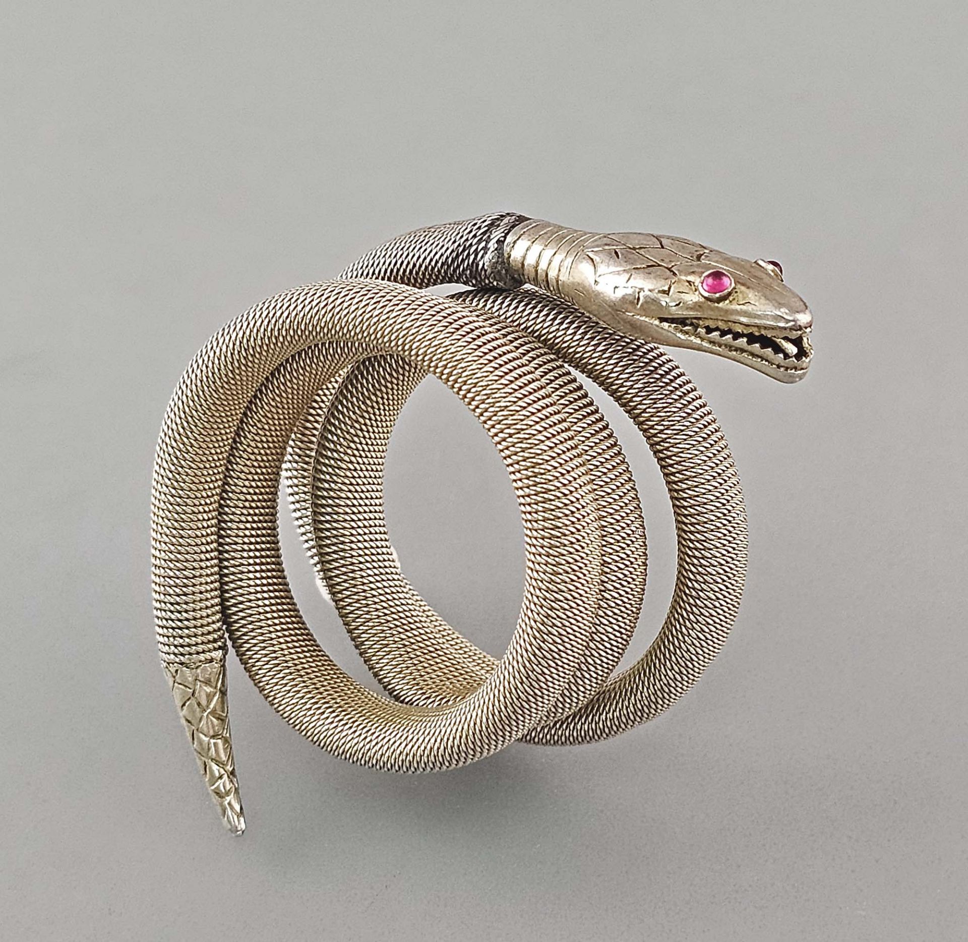 Silbernes Schlangen-Armband 