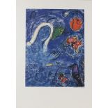 Chagall, Les amoureux au soleil rouge: 