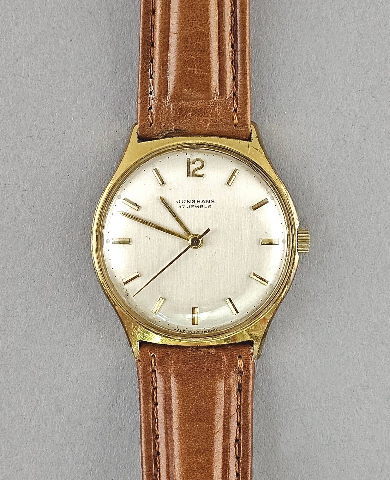 Herren-Armbanduhr Junghans Vintage - Bild 2 aus 2