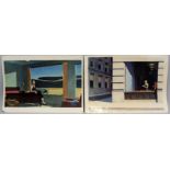2 Drucke Edward Hopper