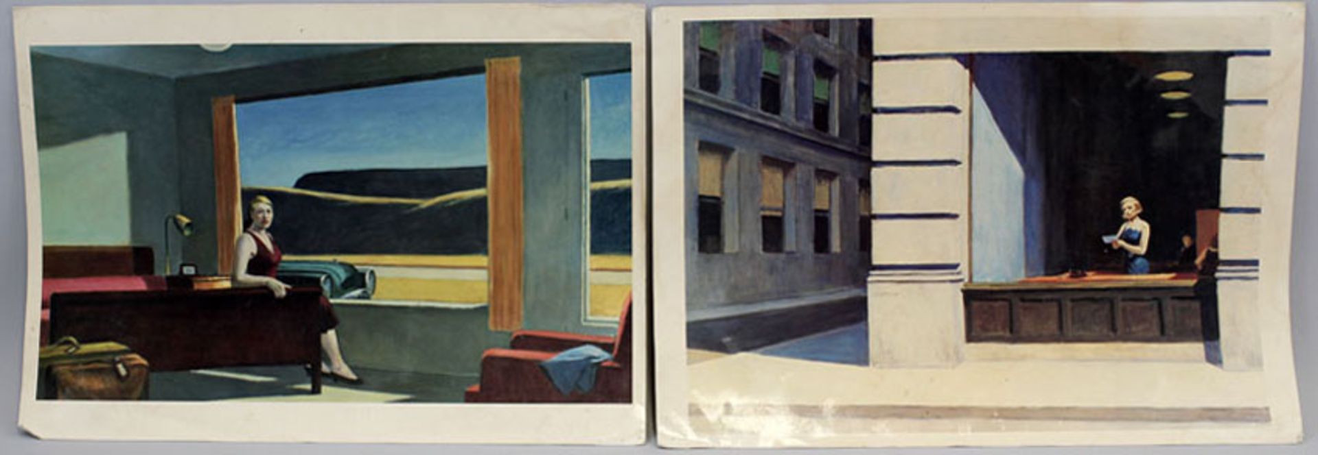 2 Drucke Edward Hopper