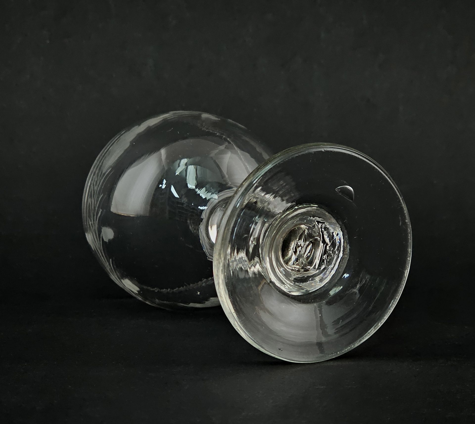 Biedermeier-Weinglas - Bild 3 aus 3