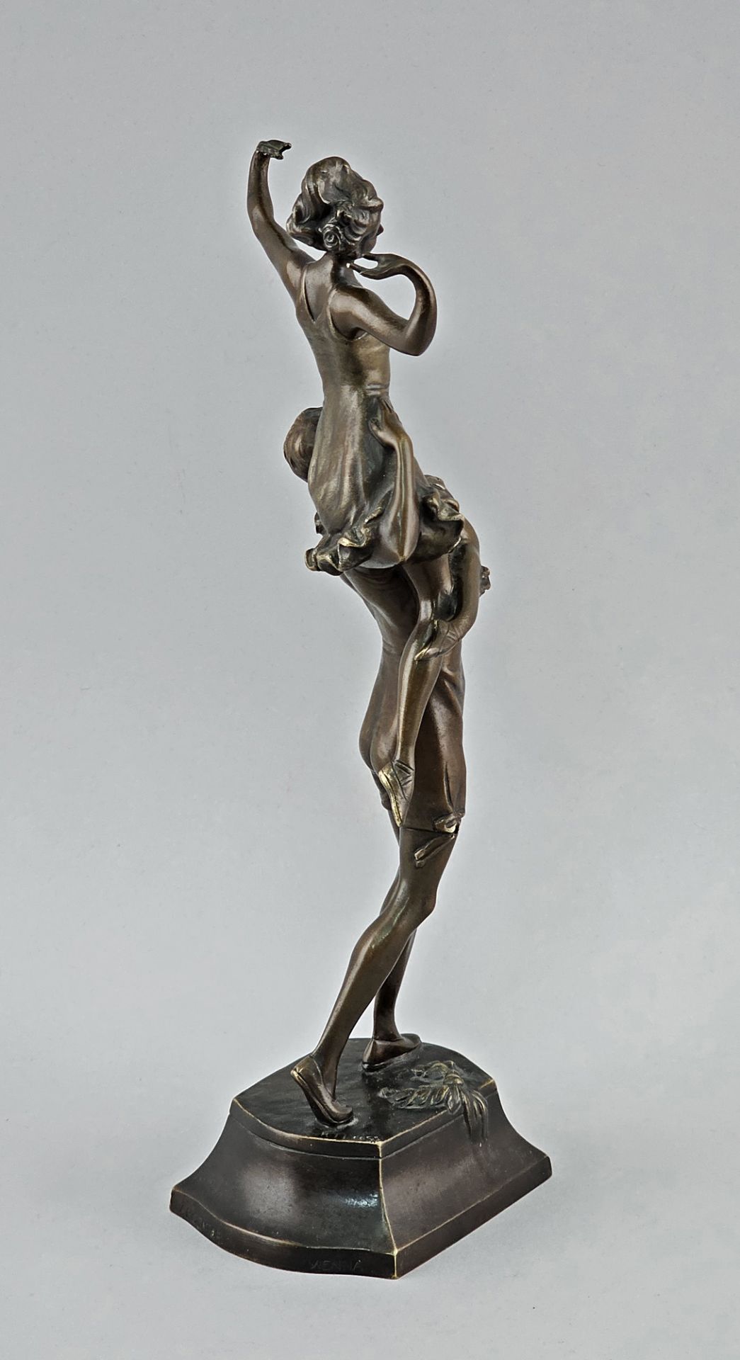 Thuss, R., Wiener Bronze tanzendes Paar - Image 3 of 6