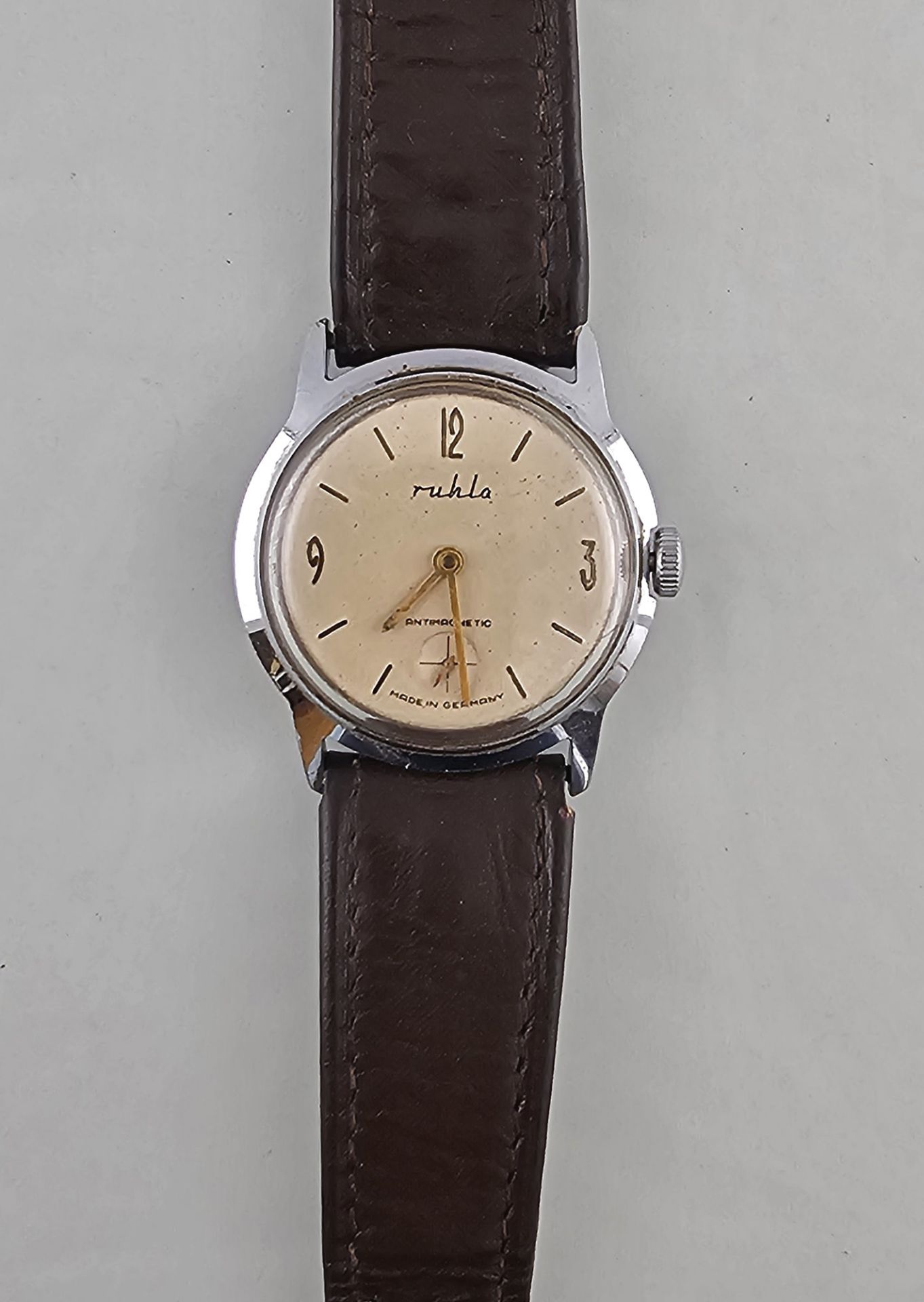 Herren-Armbanduhr Ruhla Vintage - Bild 3 aus 4