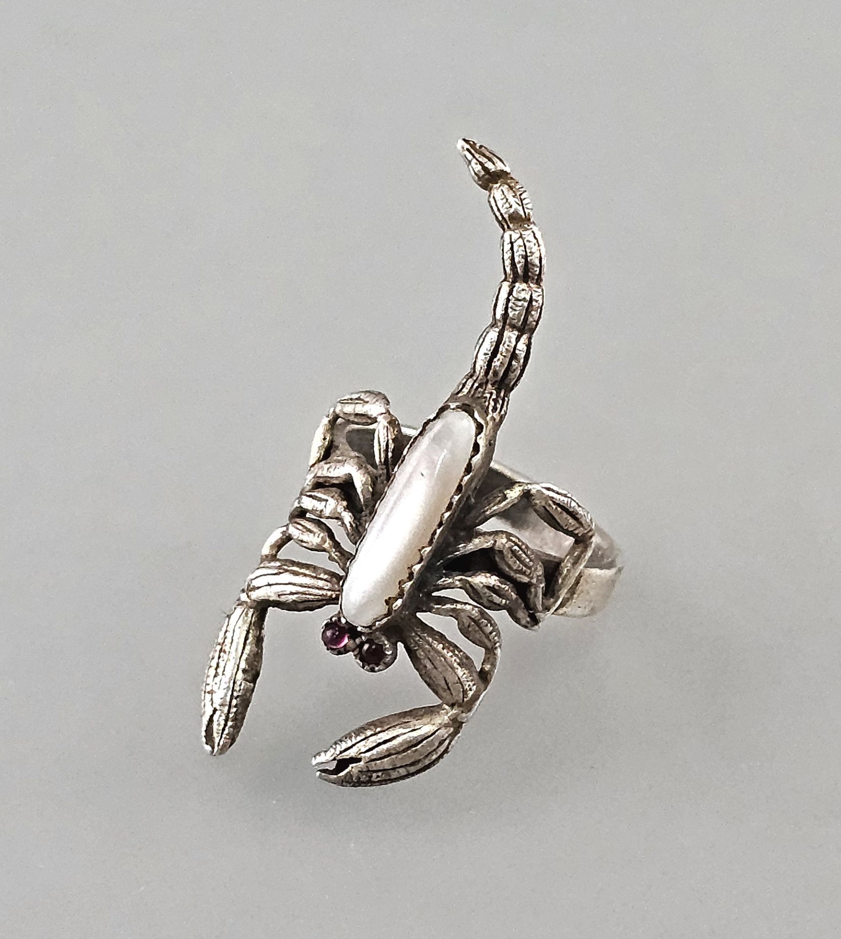 Mondstein-Ring Skorpion