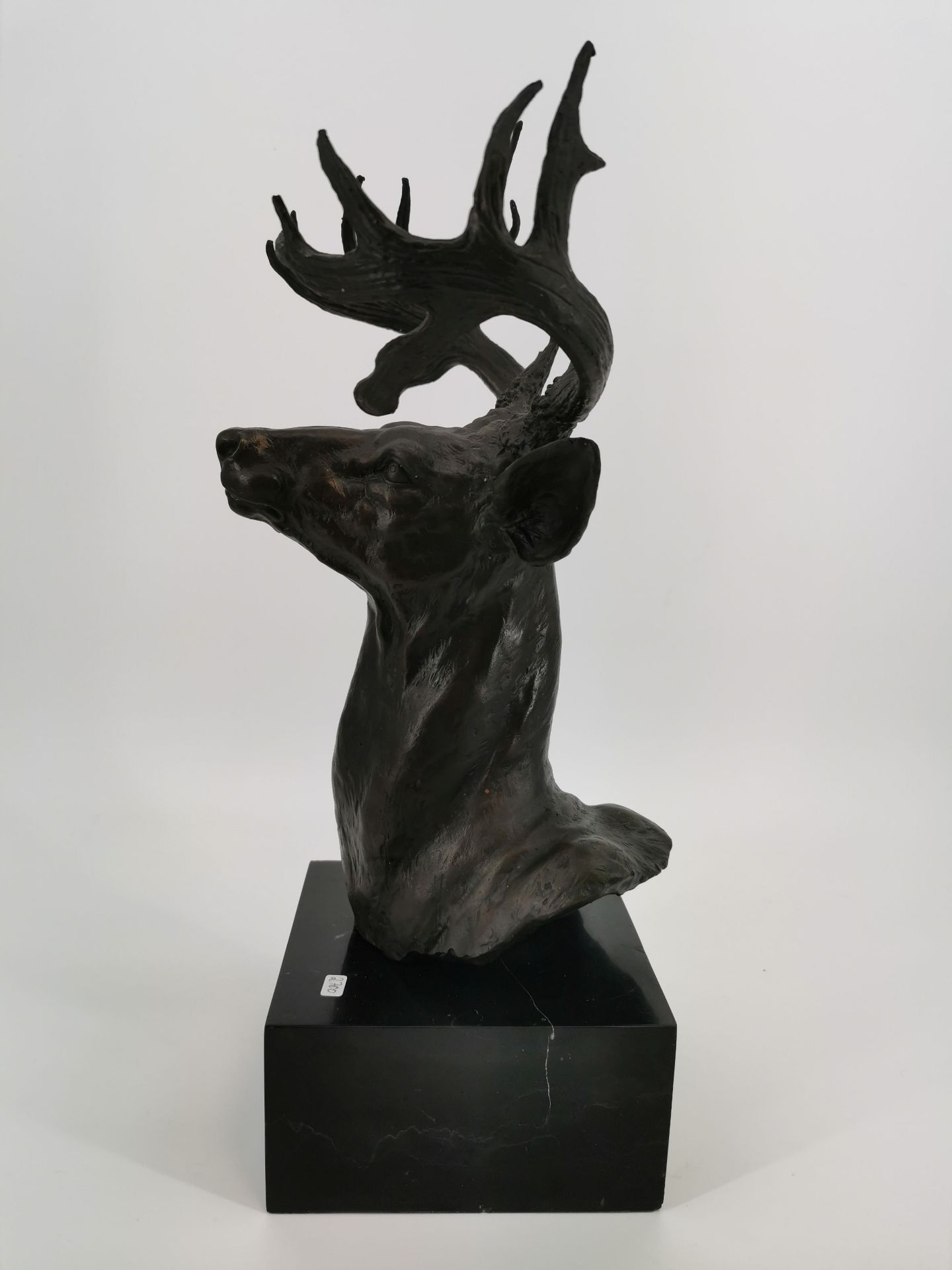 BARYE - STAG'S HEAD - Image 2 of 4