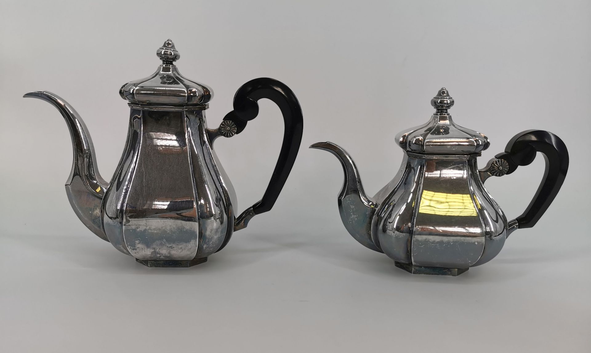 COFFEE POT, TEA POT, MILK POT AND SUGAR POT - Image 2 of 12