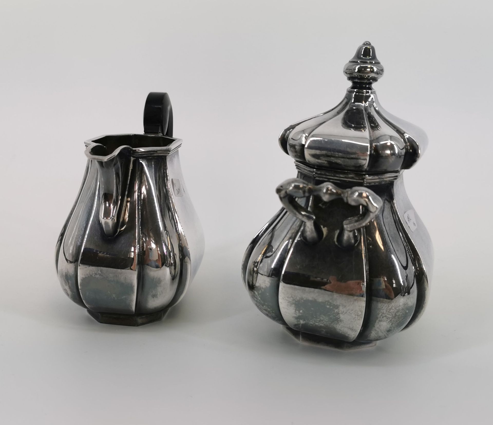 COFFEE POT, TEA POT, MILK POT AND SUGAR POT - Image 10 of 12