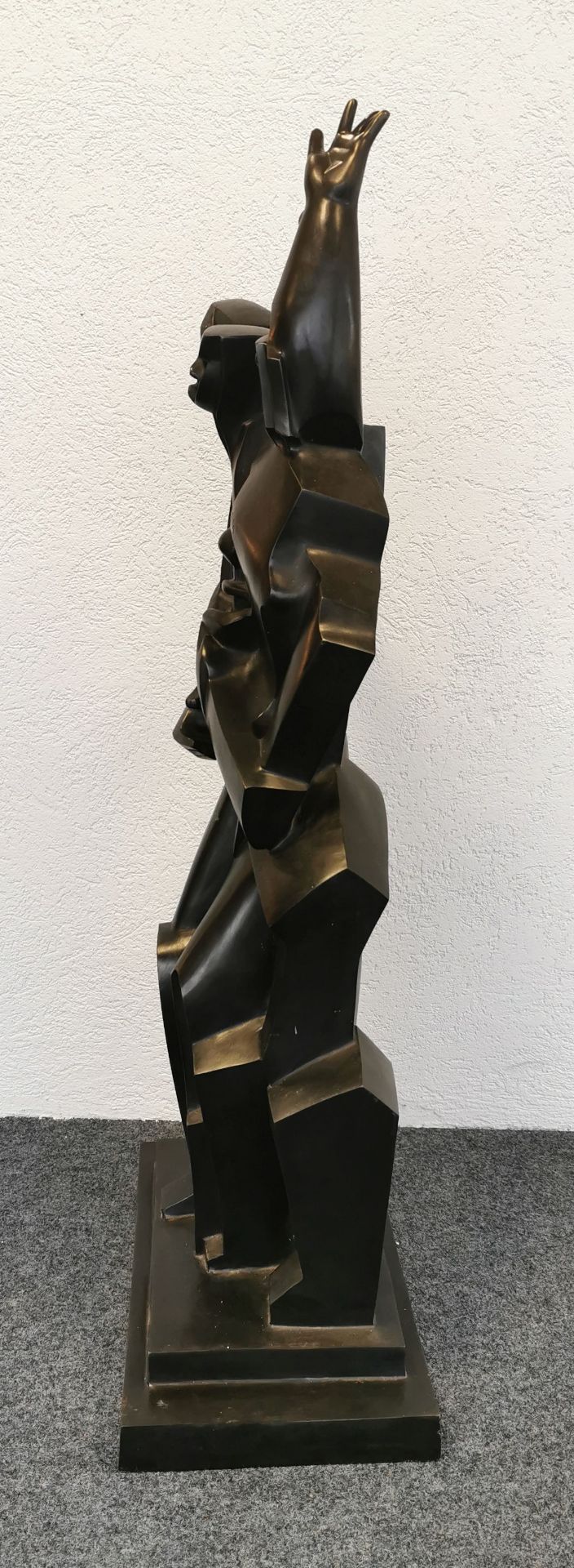 CUBIST SCULPTURE  - Image 2 of 5