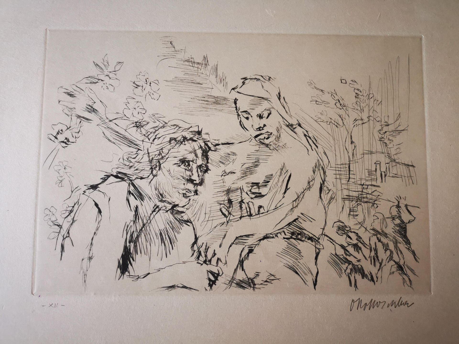 10 OSKAR KOKOSCHKA - GRAFIKEN - Bild 26 aus 26