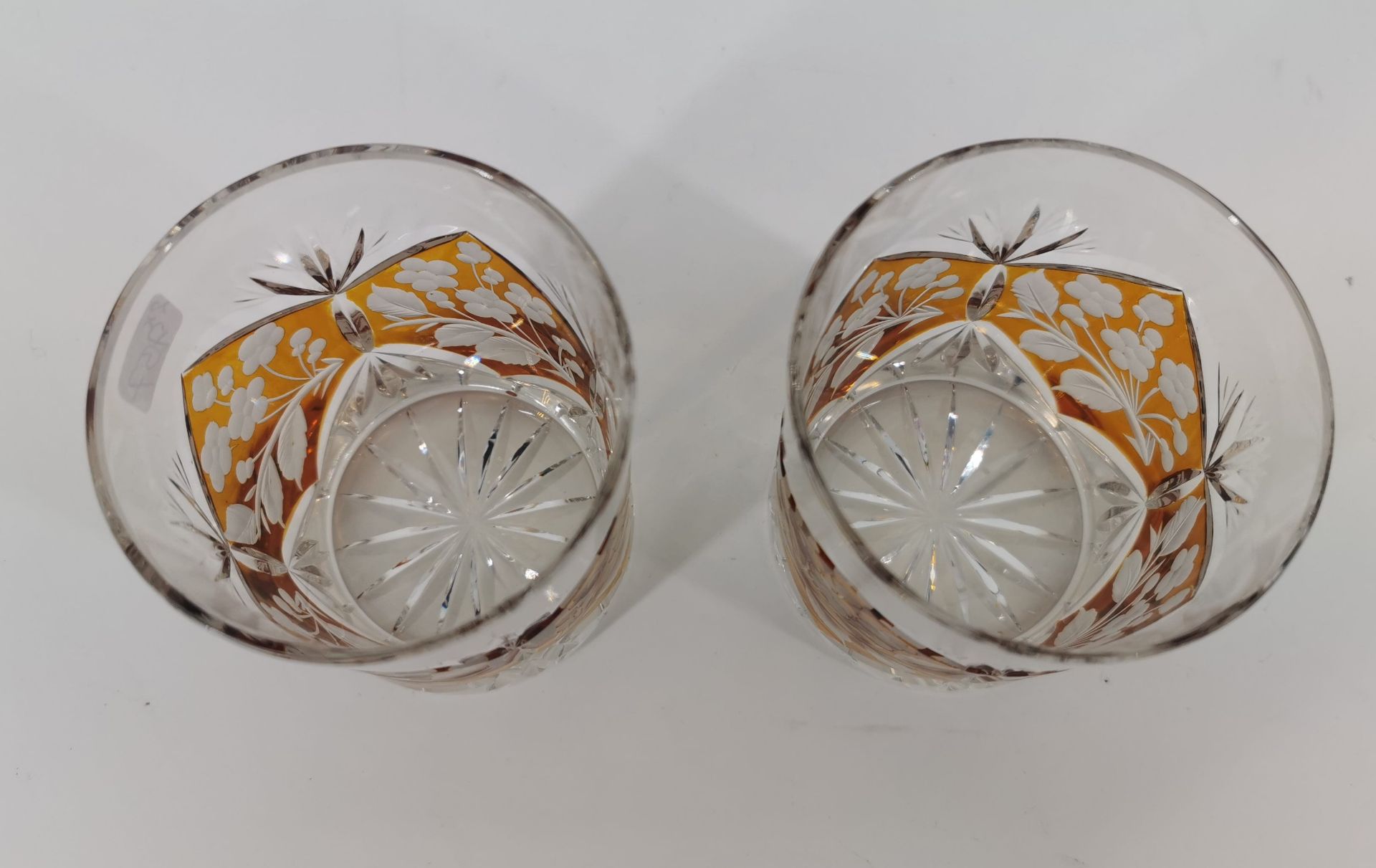 2 WATER OR WHISKY GLASSES - Image 3 of 4