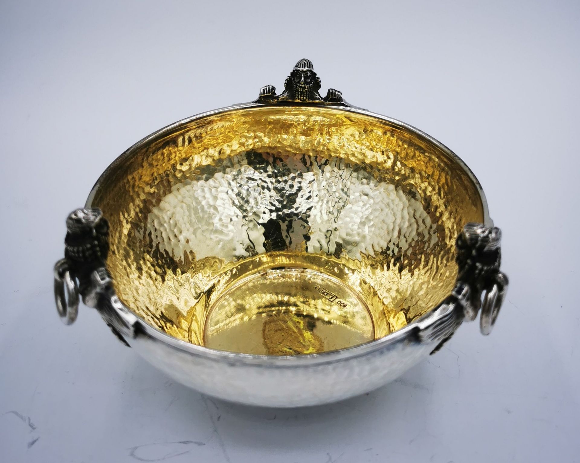 BOWL WITH ANTIQUE DECORATION - Image 3 of 8