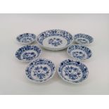 7 MEISSEN DISHES