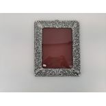 LARGE FRAME WITH SILVER MOUNT