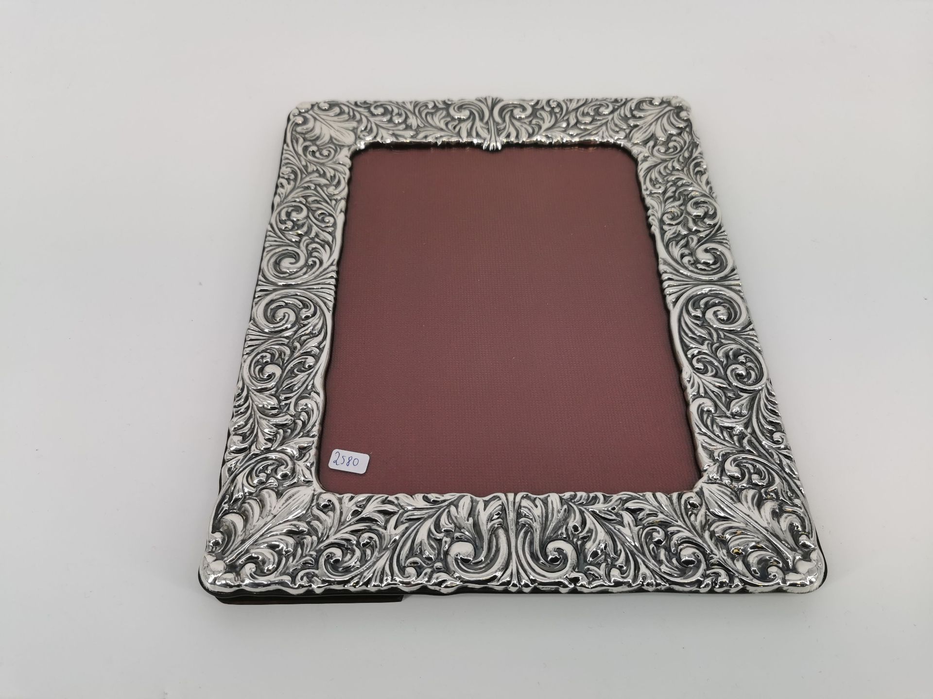 LARGE FRAME WITH SILVER MOUNT - Image 2 of 3