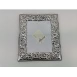 LARGE FRAME WITH SILVER MOUNT