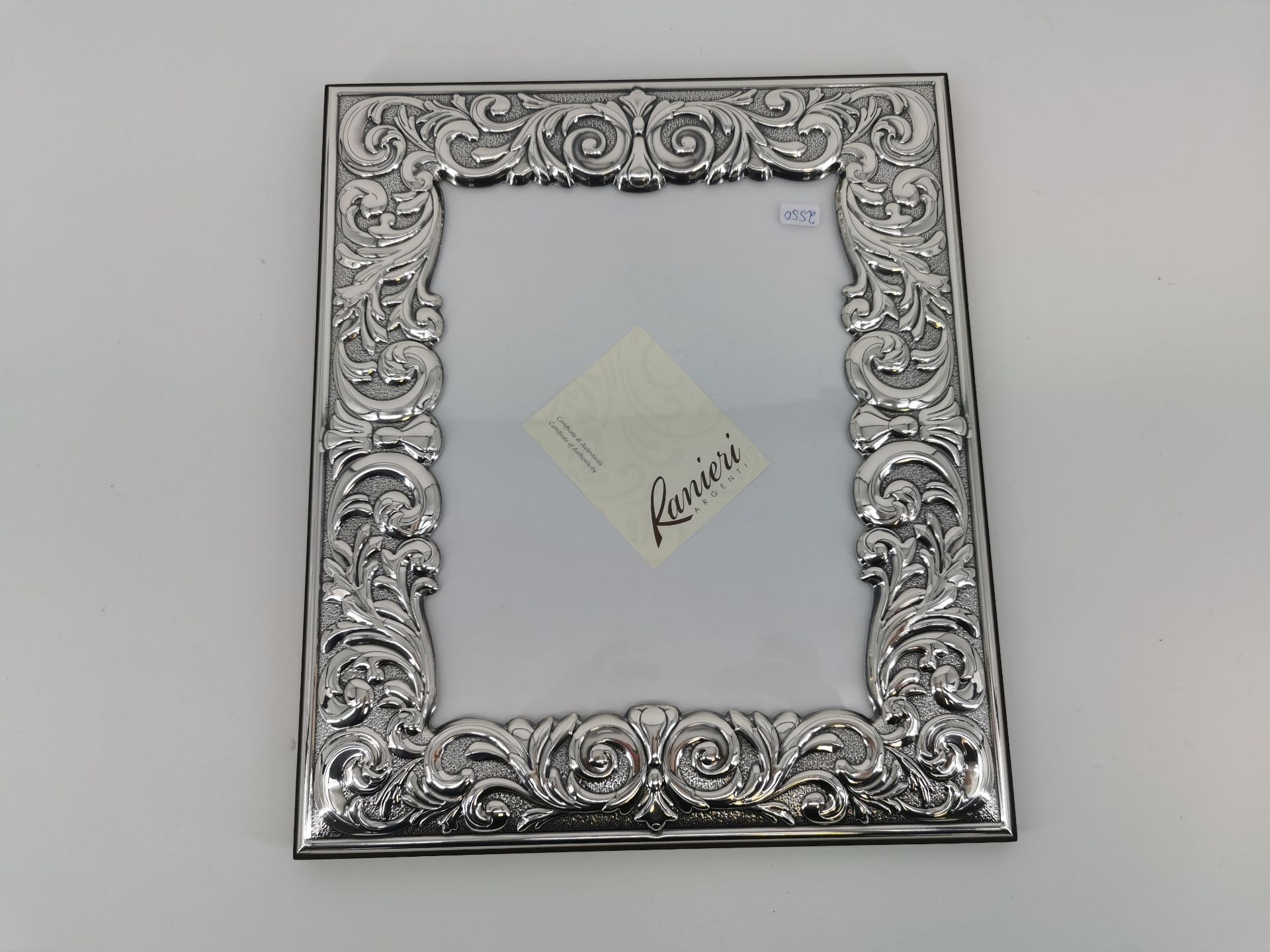 LARGE FRAME WITH SILVER MOUNT