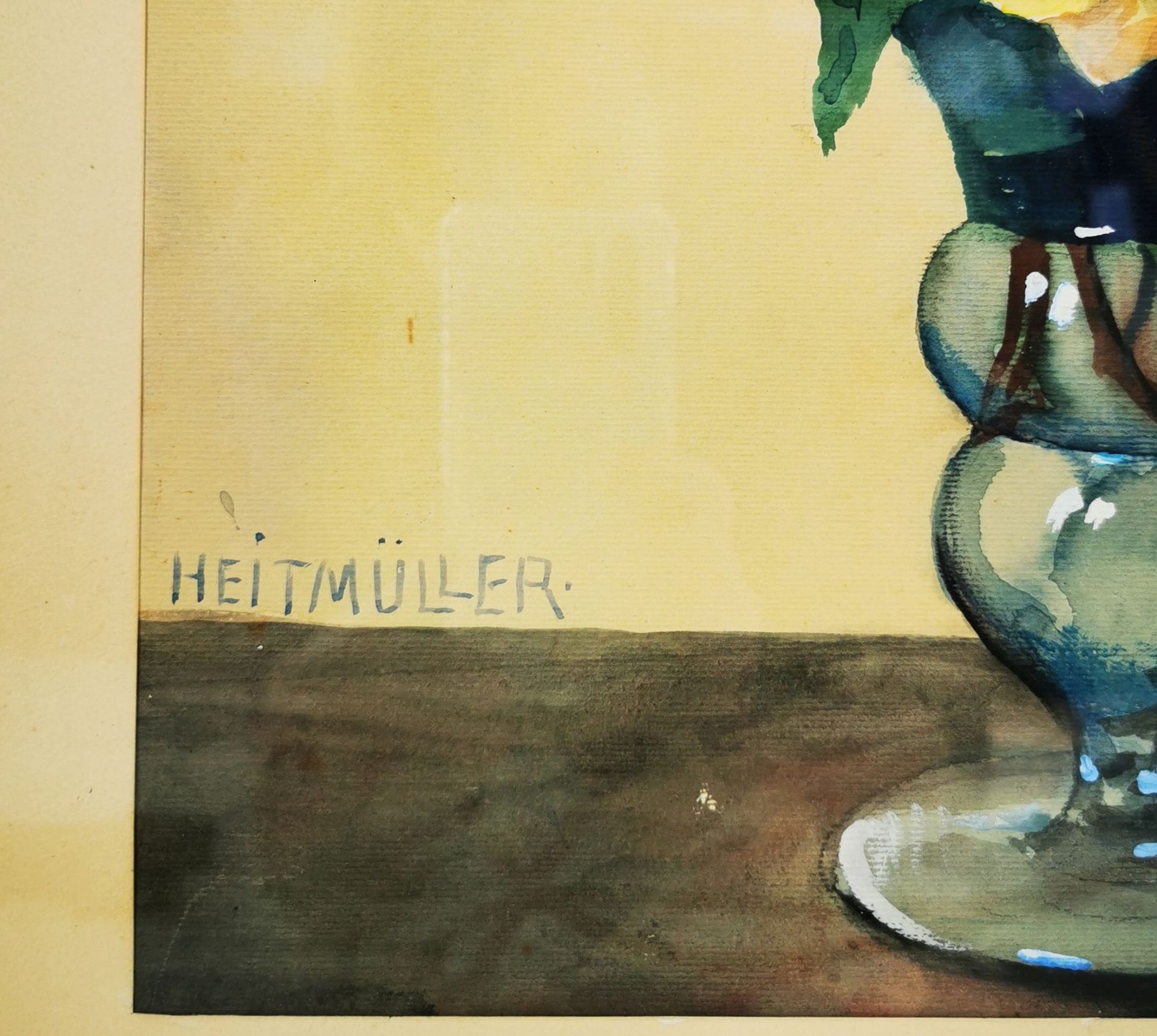 AUGUST HEITMÜLLER WATERCOLOR - Image 2 of 4