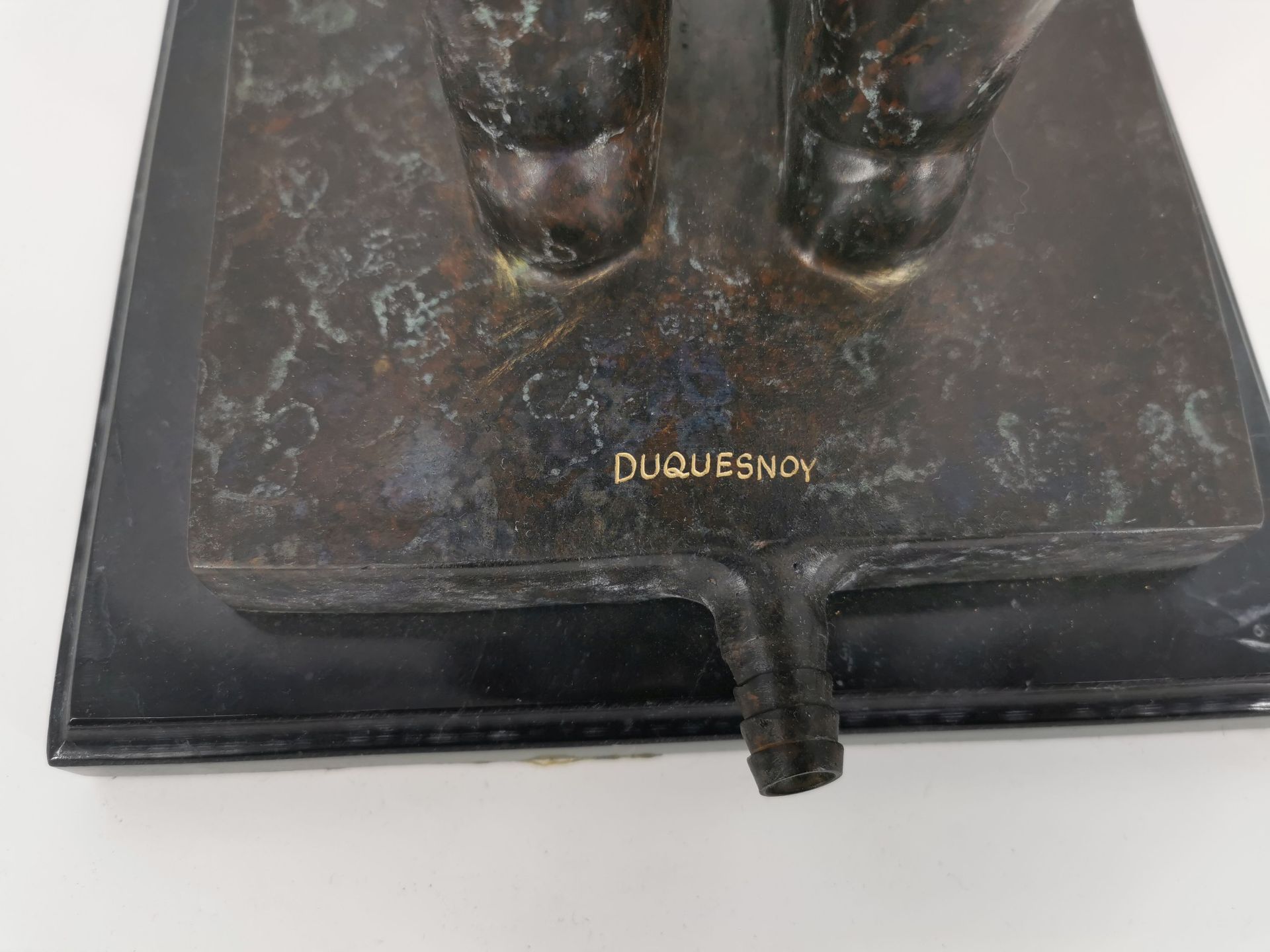 FRANCOIS DUQUESNOY SCULPTURE - Image 3 of 5