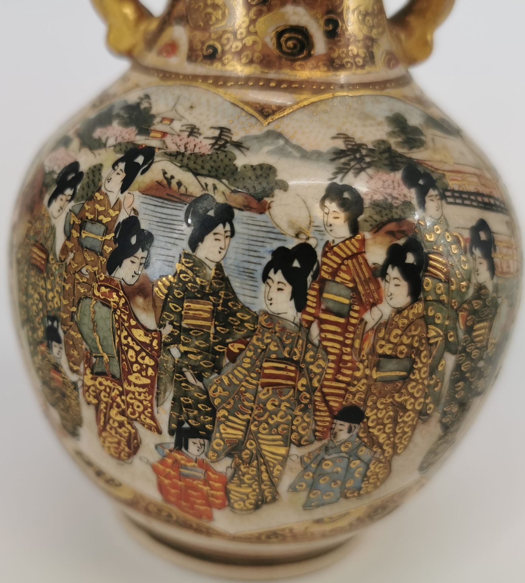 SATSUMA VASE - Image 6 of 8