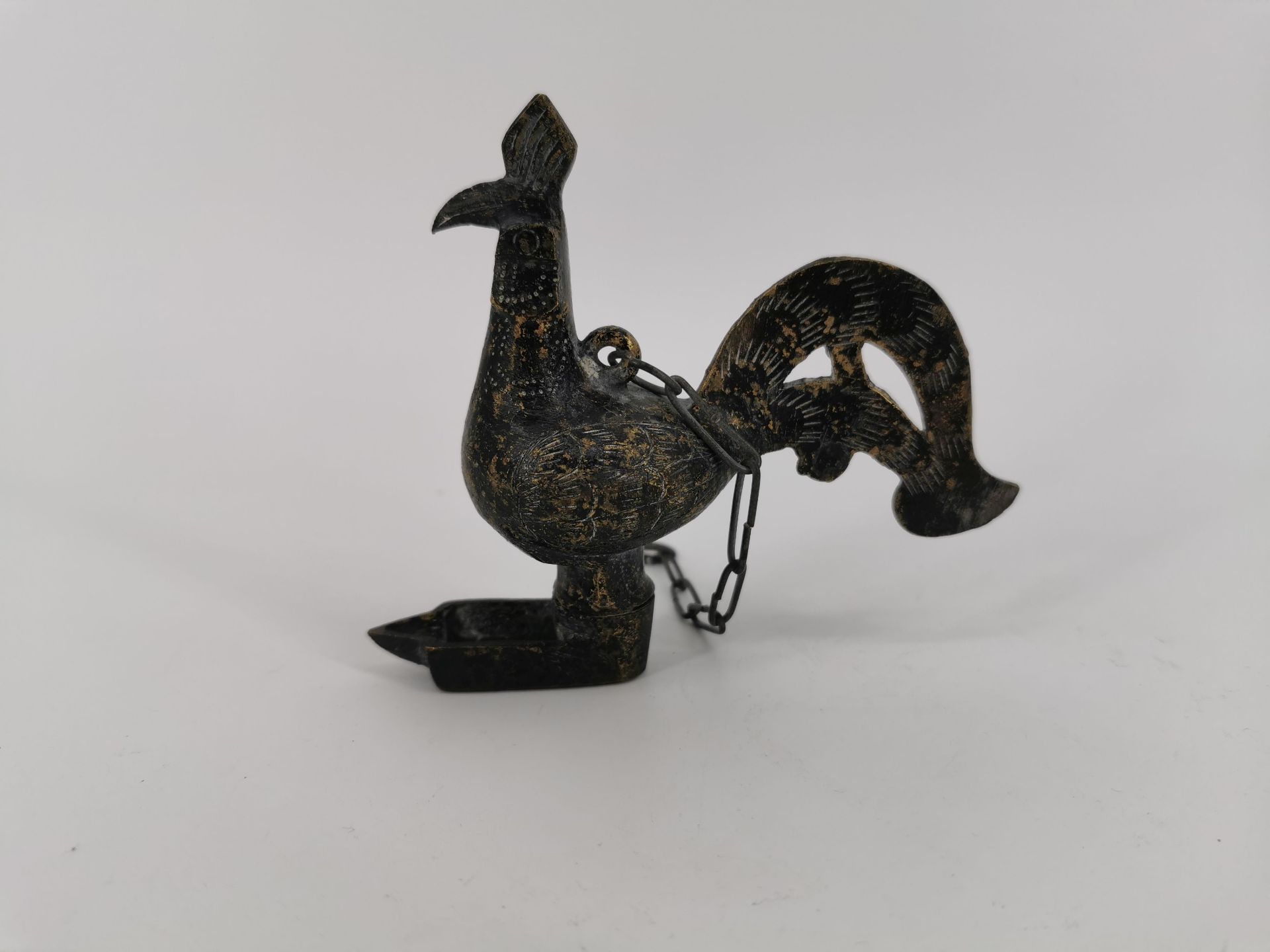 OIL LAMP "BIRD" - Image 3 of 4