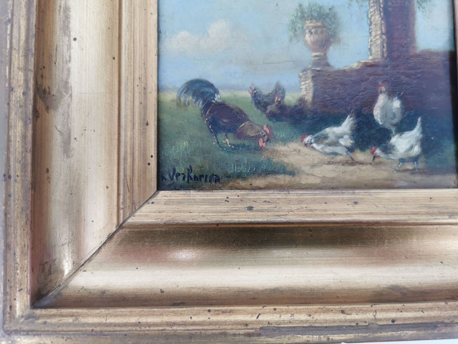 SMALL PAINTING - POULTRY - Image 2 of 3