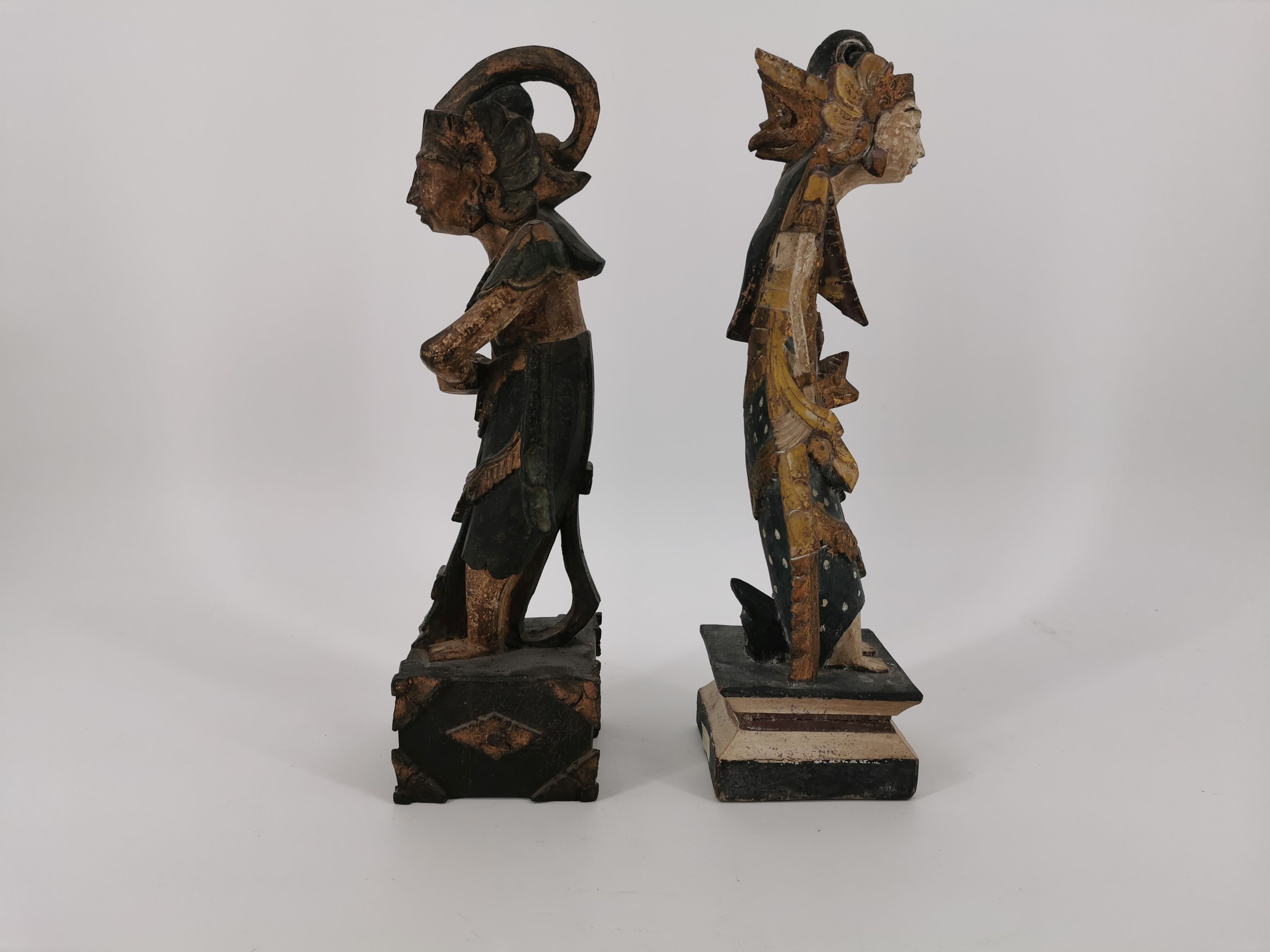 INDONESIAN TEMPLE FIGURES - Image 4 of 4