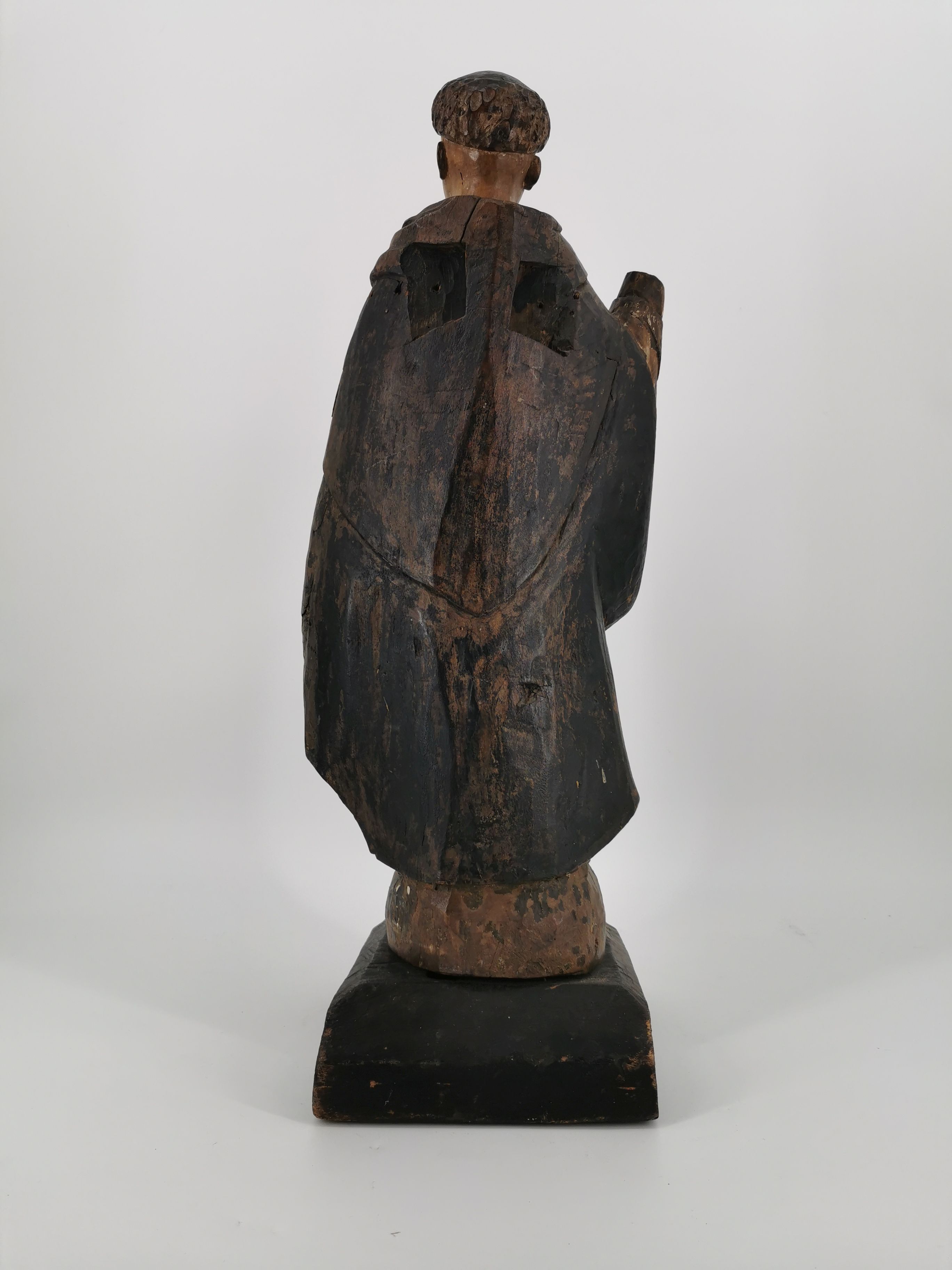 SCULPTURE "HOLY MONK" - Image 3 of 4