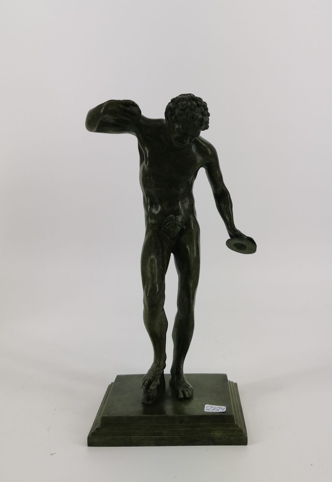 SCULPTURE "DANCING FAUN"