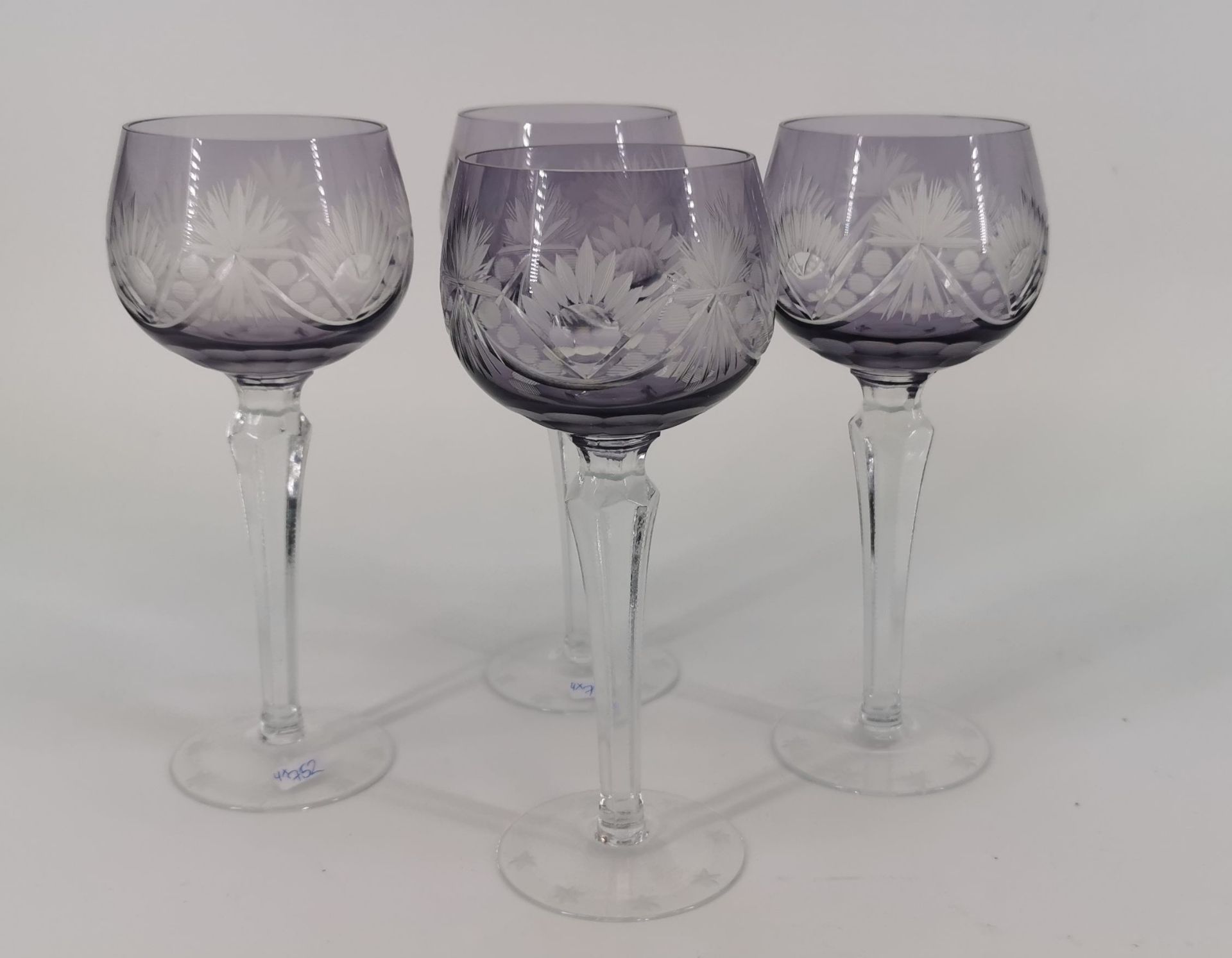 4 WINE GOBLET - Image 2 of 4