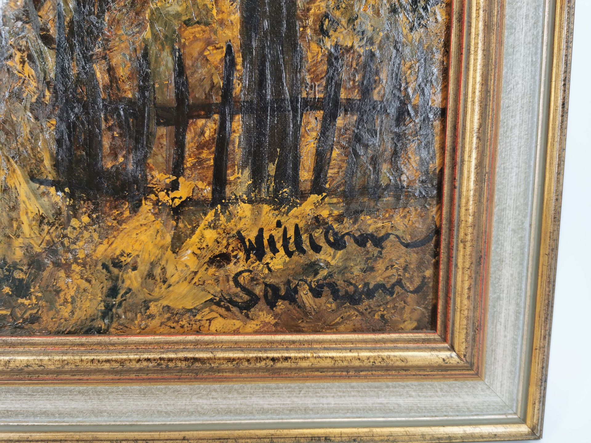 WILLIAM SÖRENSEN PAINTING - Image 3 of 4