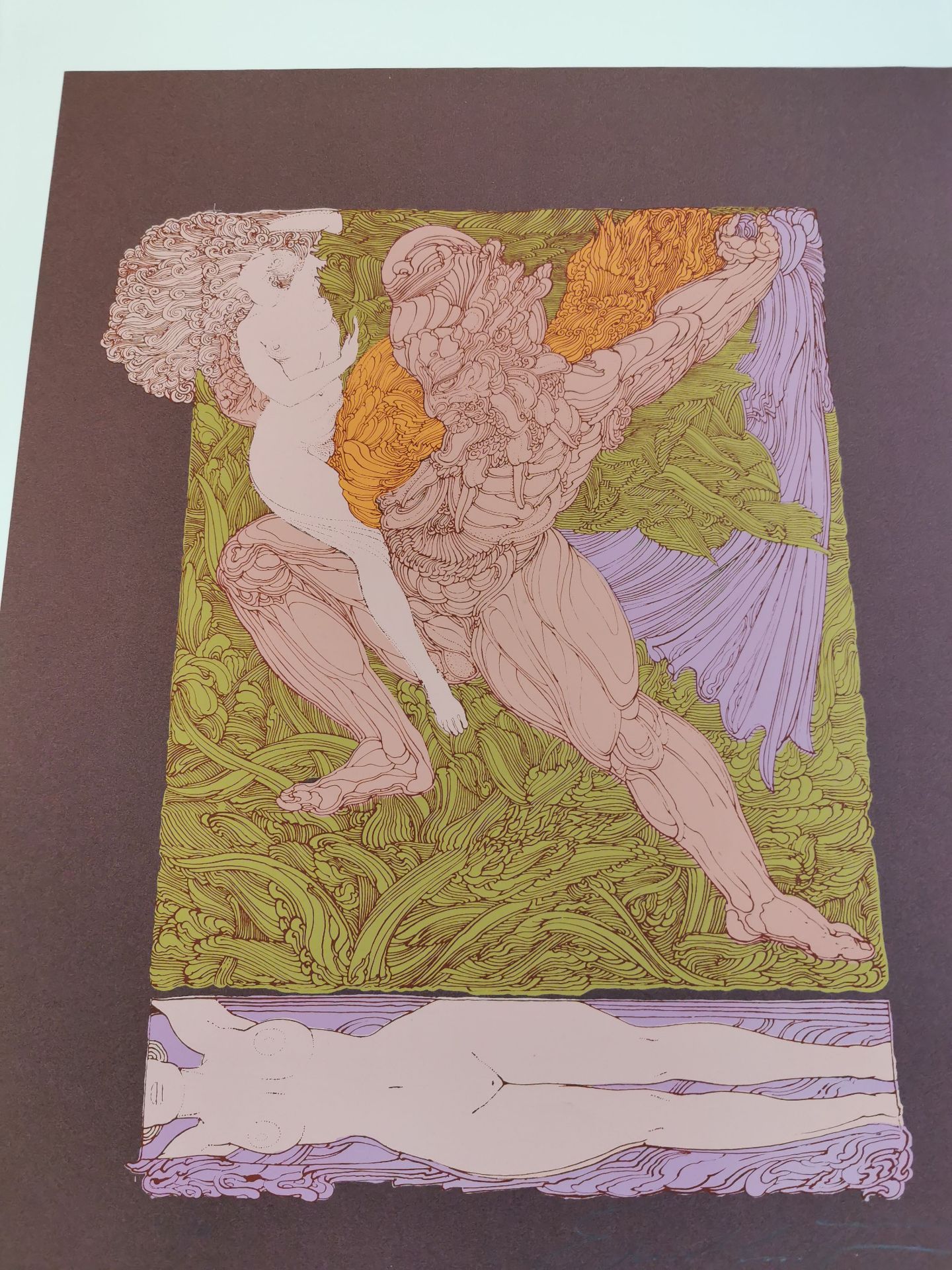 ERNST FUCHS - COLOUR SERIGRAPHY - Image 5 of 6