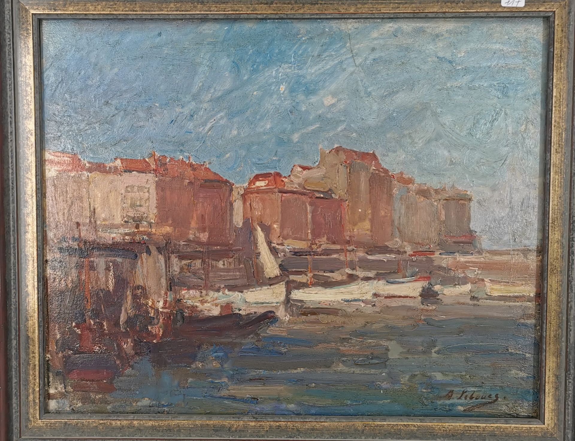 ALBERT LEBOURG PAINTING - Image 2 of 6