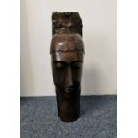 SCULPTURE - HEAD OF A WOMAN