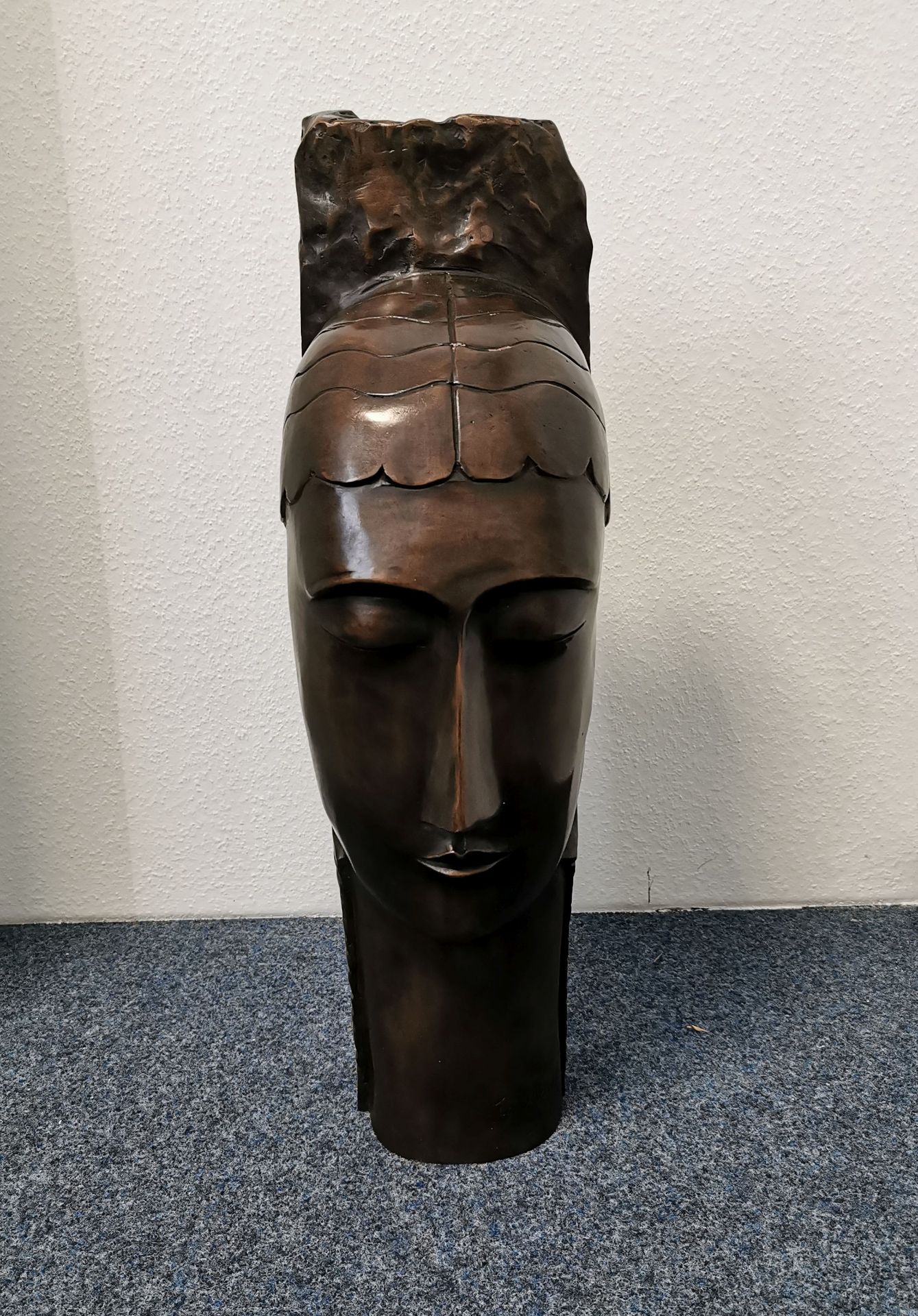 SCULPTURE - HEAD OF A WOMAN