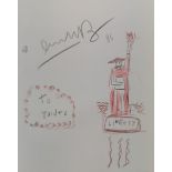 JEAN-MICHEL BASQUIAT ZEICHNUNG