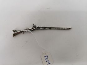 MINIATURE SILVER - RIFLE