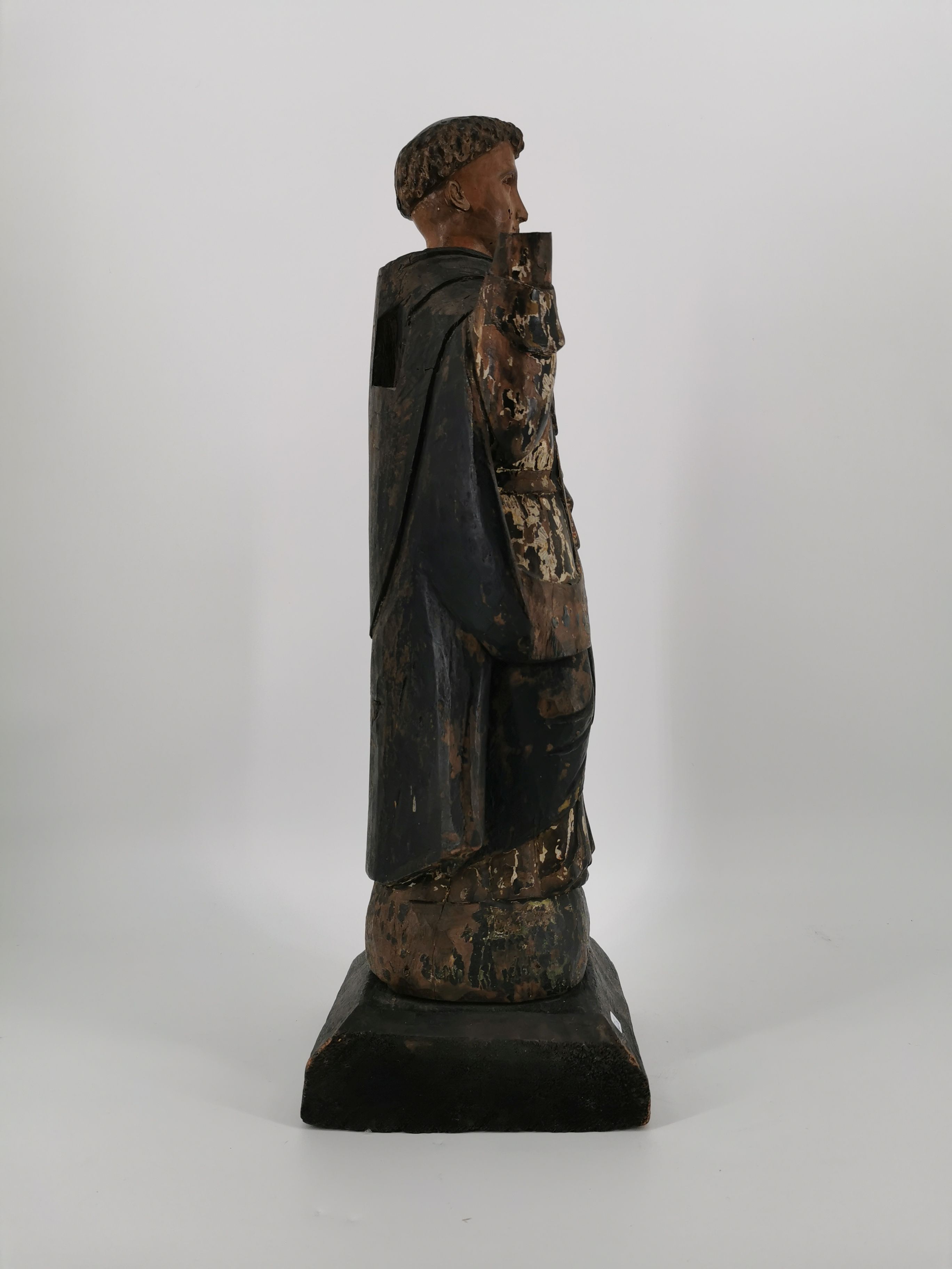 SCULPTURE "HOLY MONK" - Image 4 of 4