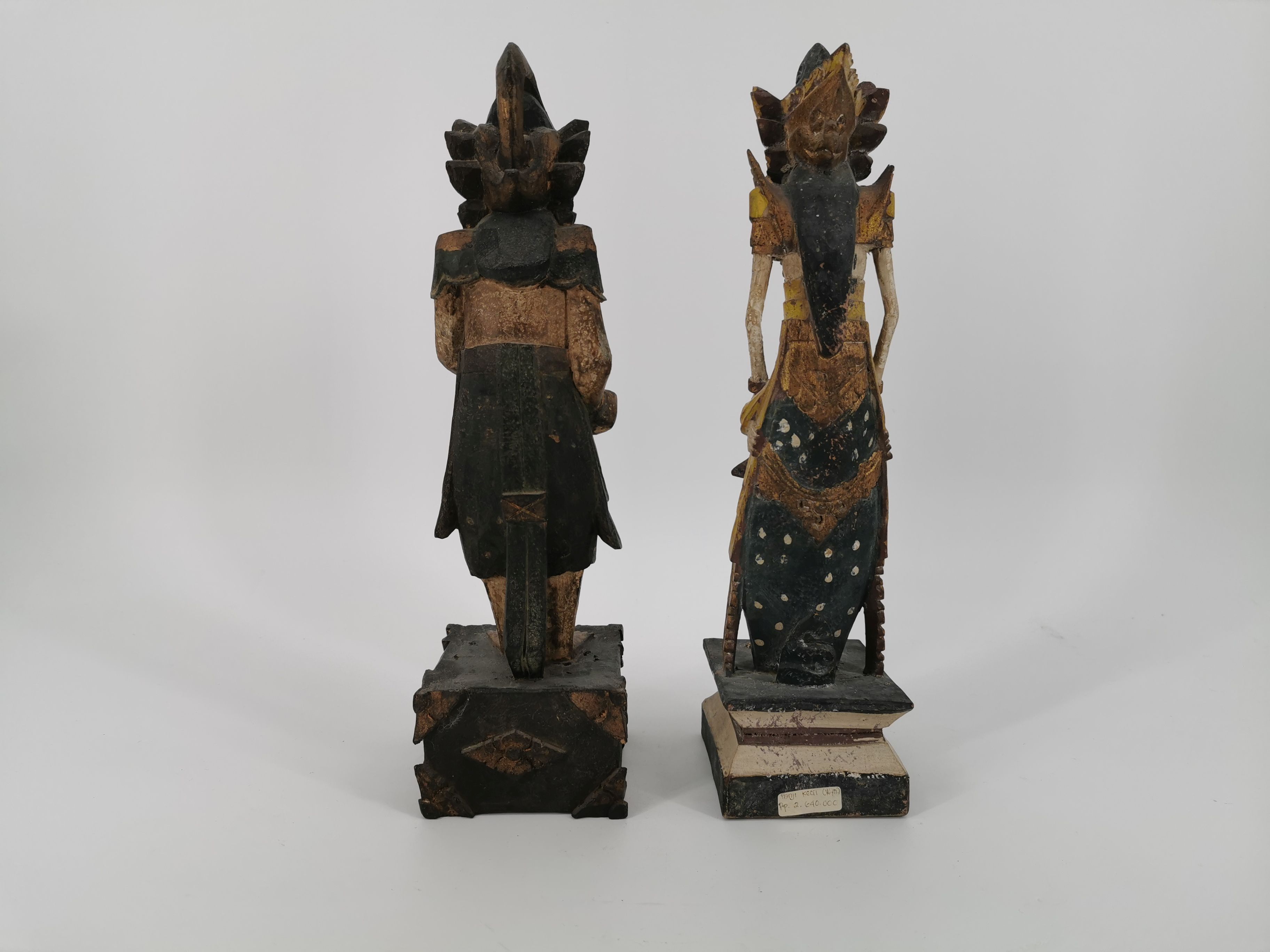 INDONESIAN TEMPLE FIGURES - Image 3 of 4