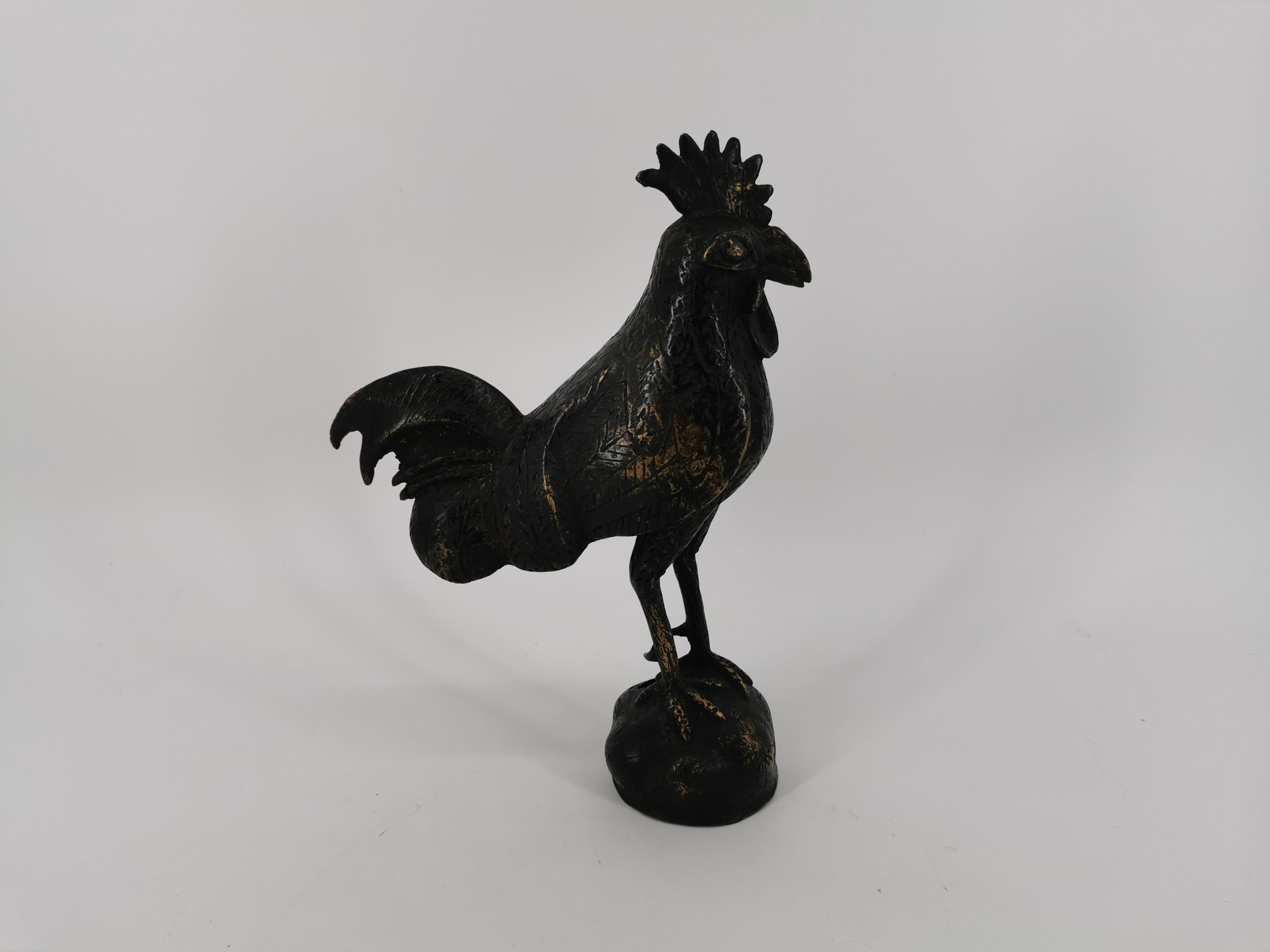 BENIN SCULPTURE "ROOSTER" - Image 3 of 5