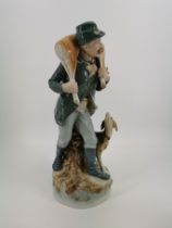 GROSSE FIGUR - JÄGER MIT HUND UND REH