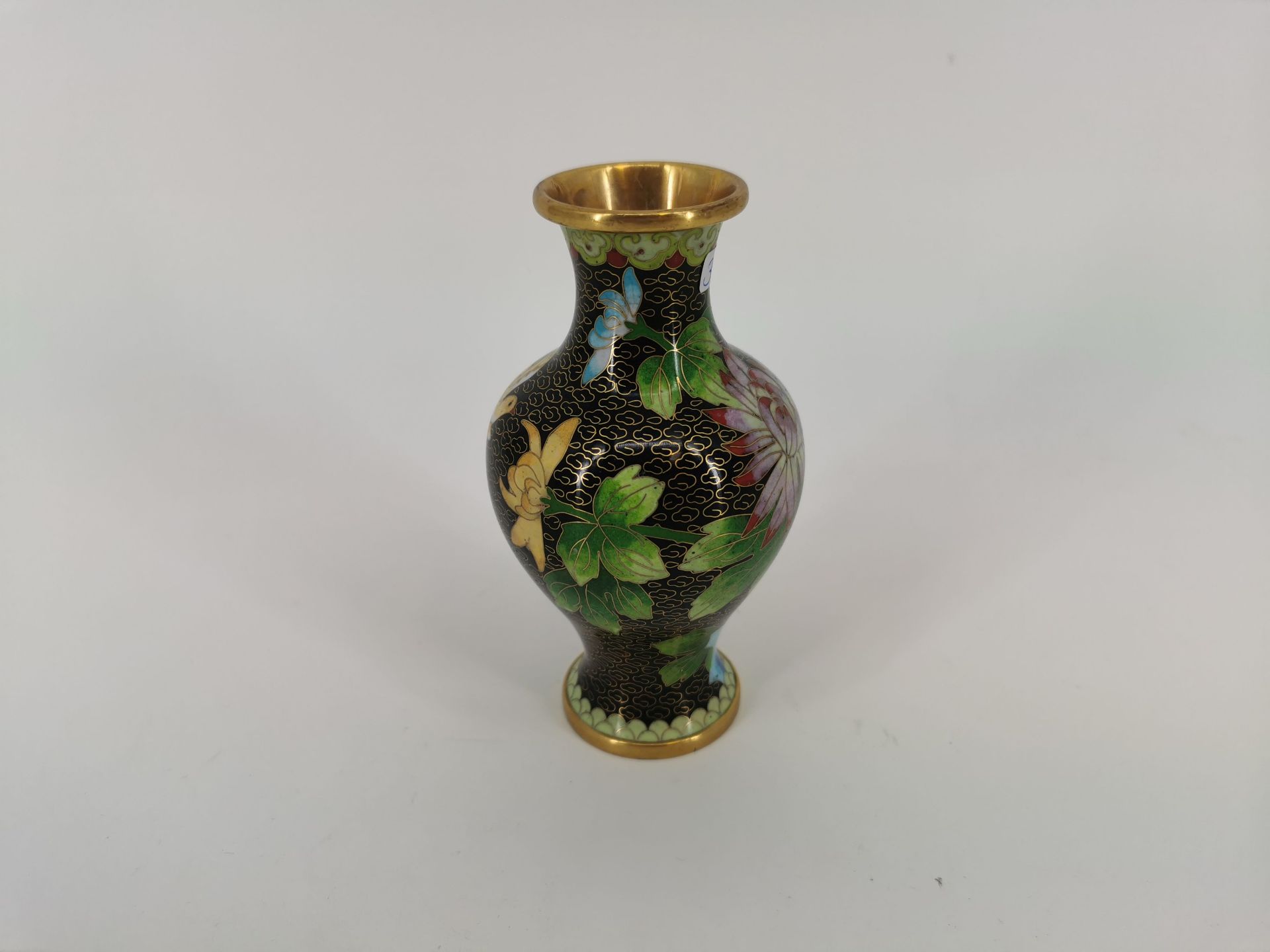 CLOISONNÉ - VASE - Bild 2 aus 5