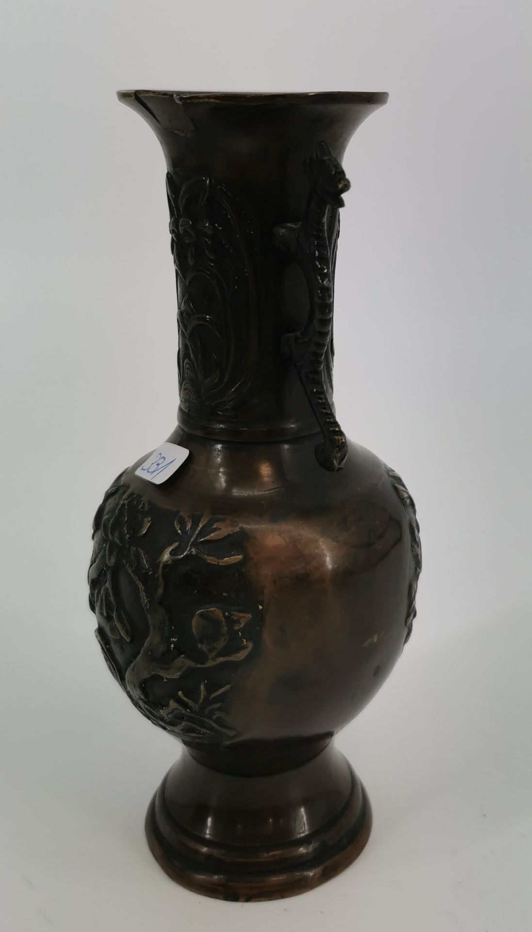 BRONZE VASE - Image 4 of 6