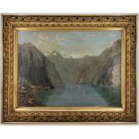 PAINTING "FJORD LANDSCAPE"