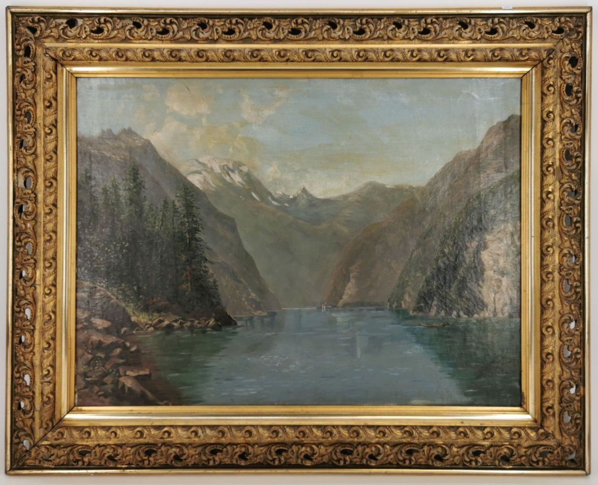 PAINTING "FJORD LANDSCAPE"