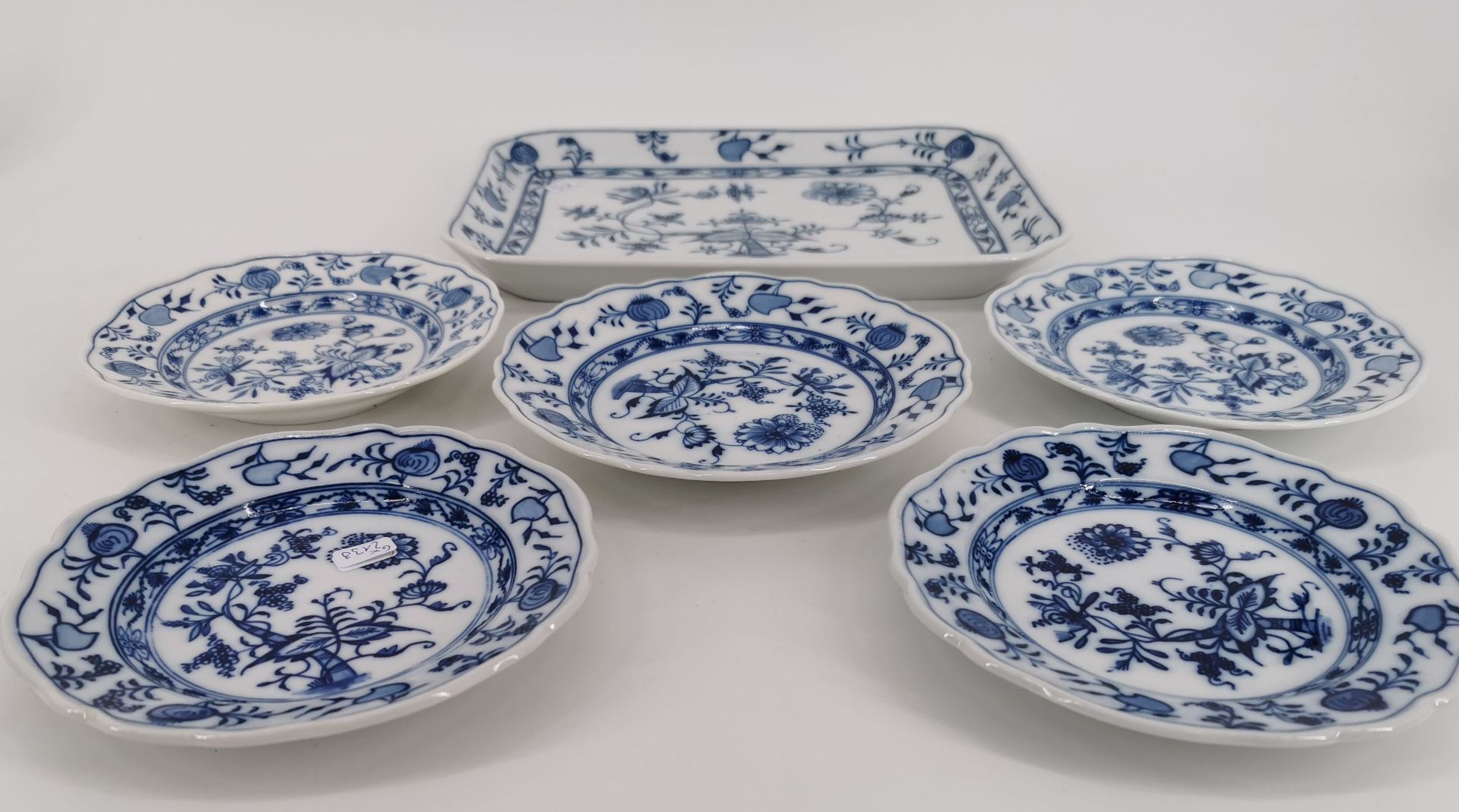 CARREE BOWL AND 5 PLATES - Image 2 of 3
