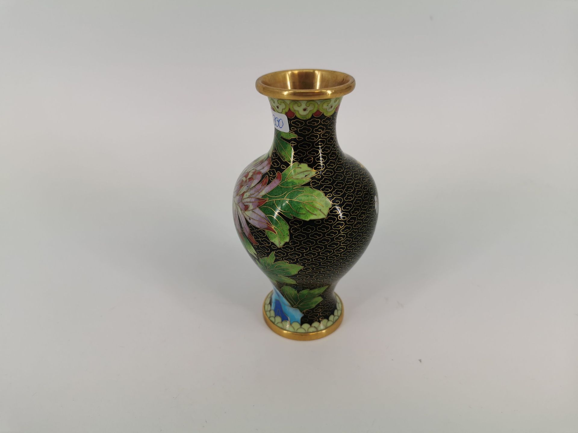 CLOISONNÉ - VASE - Bild 4 aus 5