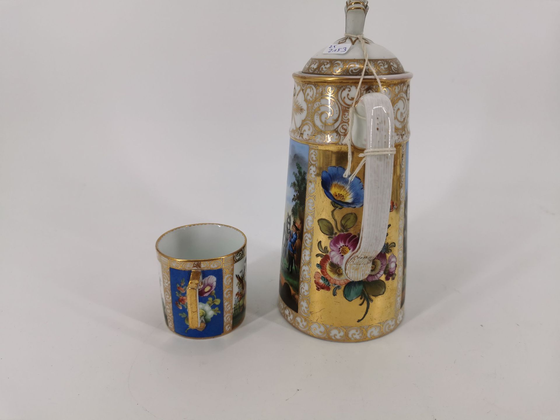 COFFEE POT AND CUP - Image 4 of 5