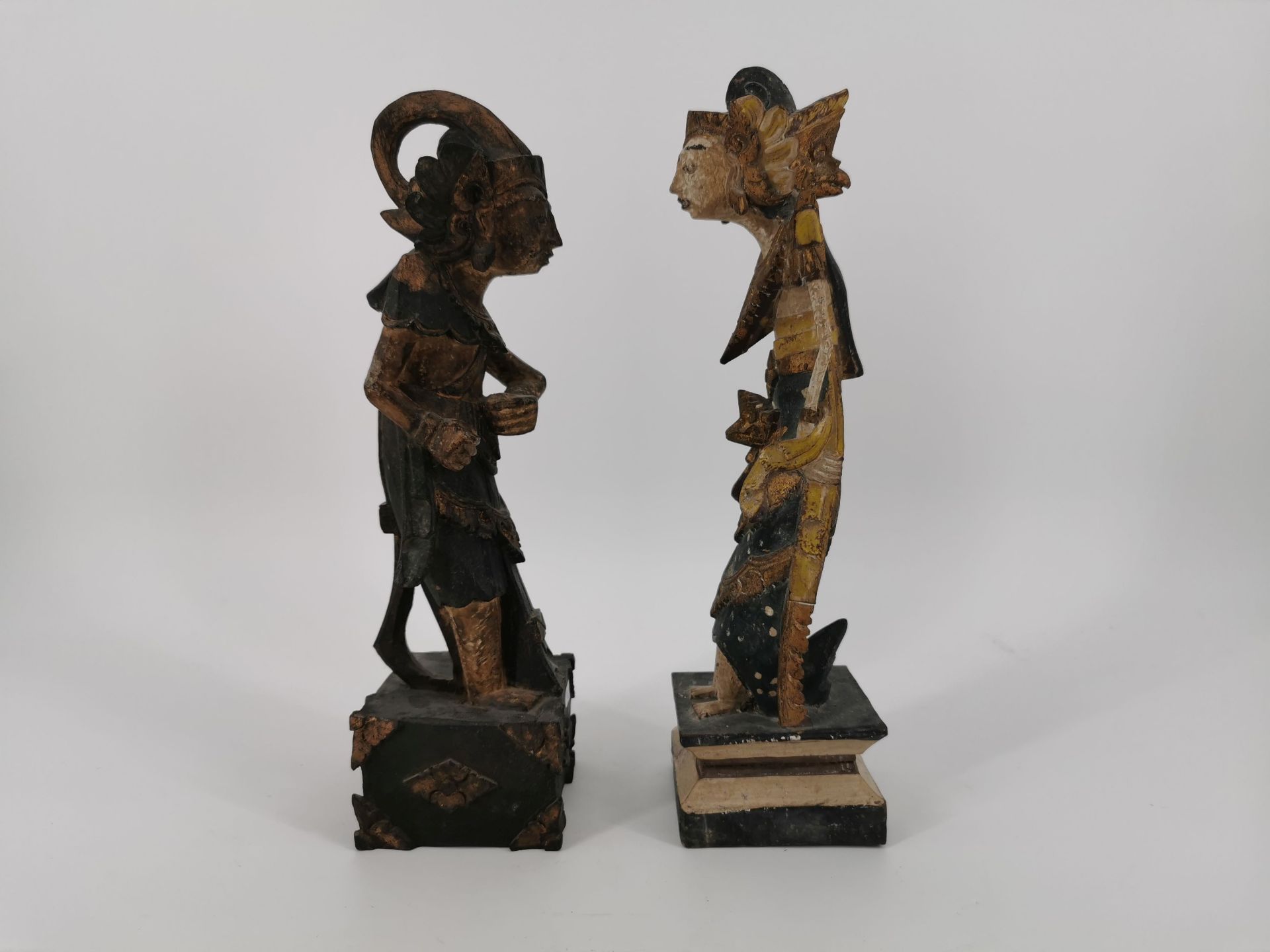 INDONESIAN TEMPLE FIGURES - Image 2 of 4